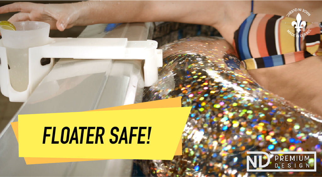 Enjoy your summer day safely at the pool.